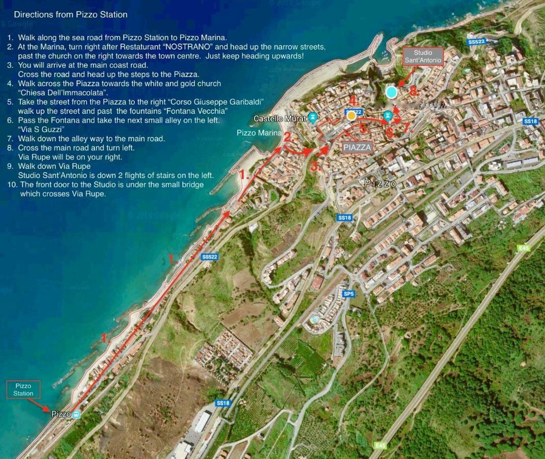 Studio Sant'Antonio Pizzo Kültér fotó